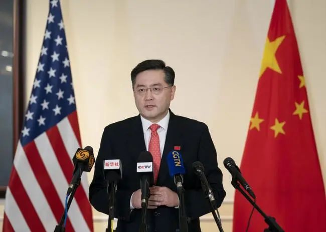 “如果出现这种情况，中方绝不接受，将坚决反制！”